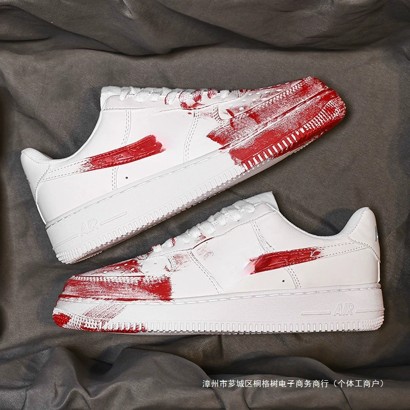Официальные осенние кроссовки Nike Putian Air Force 1 для мужчин с низким верхом af1 Putian, универсальные женские кроссовки с доставкой