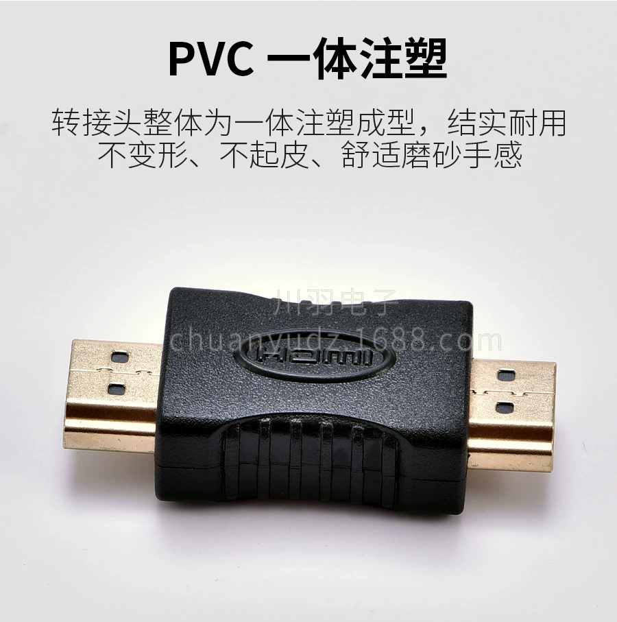 HDMI male to HDMI male HDTV компьютерный монитор адаптер двунаправленный передача сигнала преобразование головка