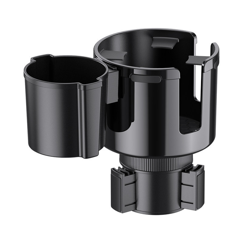Qìchē Car Cup Holder Multifunctional Drink Holder Expander Black (Car cup holder/beverage holder) - black