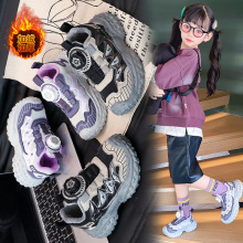 2025新款男童运动鞋秋季2025新款儿童防滑软底老爹鞋中大童户外跑