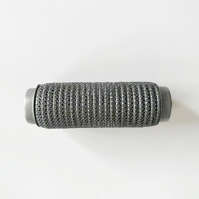 Automobile bellows soft connection automobile three-way catalytic converter exhaust hose shock absorption stainless steel muffler soft net
