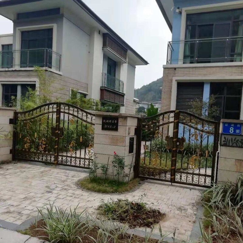 Guangdong Door Special Price Outdoor Courtyard Iron Door Manufacturer Produces European-Style Villa Sliding Mother-Child Large Iron Door Guangdong Door Special Price Outdoor Courtyard Iron Door Manufacturer Produces European-Style Villa Sliding Mother-Child Large Iron Door