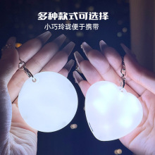新款跨境触摸感应发光灯充电款挂包钥匙扣小夜灯LED感应灯批发