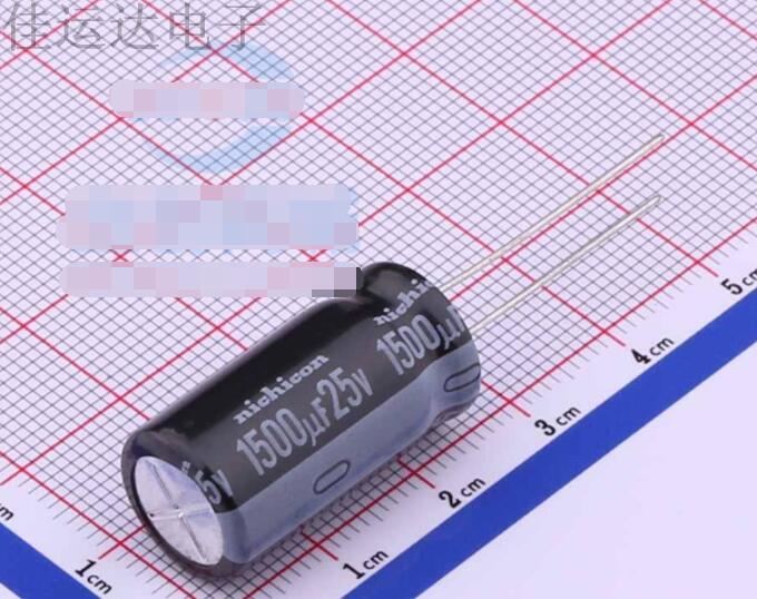 UHE1E152MHD 规格 1500uF 25V 引线型铝电解电容 原装供应
