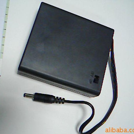 （厂家直销）4节5号带音插插座电池盒