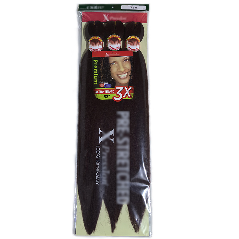 3X pre-estirado EZ trenzado cabello de tres piezas fabricantes al por mayor