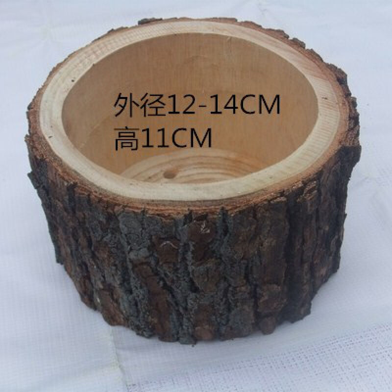 다크 브라운 로그 외경 12-14cm