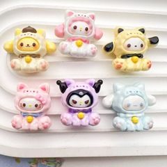 アニメdiy樹脂部品かわいいサンリオ帽子クリームゴム手作りヘアピン携帯ケース靴ボタン冷蔵庫シール