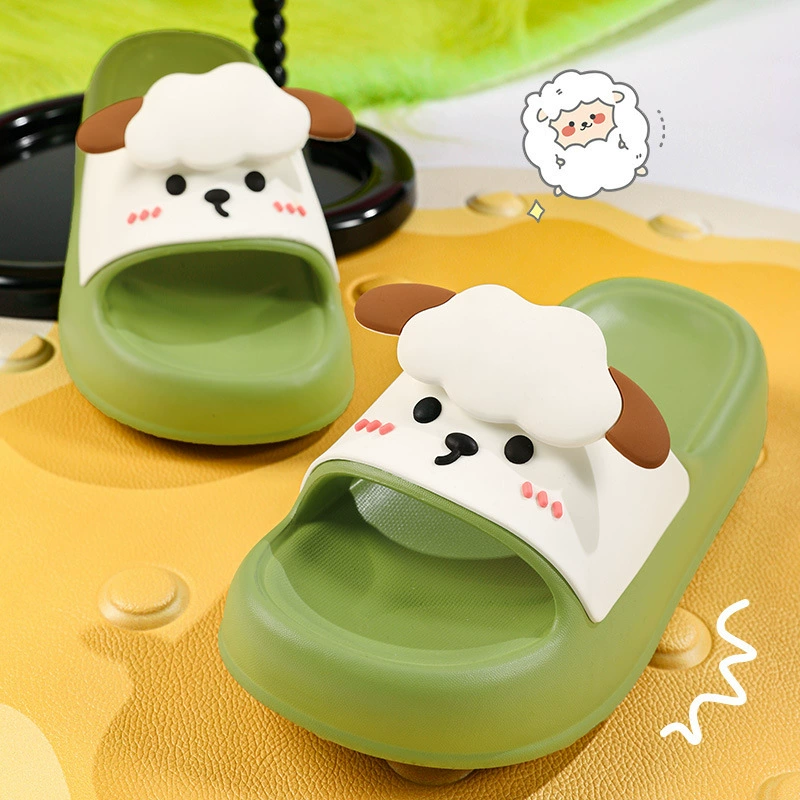 Детский мультфильм размер размер холодные тапочки для мальчиков 2025 новый интерьер толстый мягкий подошв противоскользящие удобные женские холодные тапочки