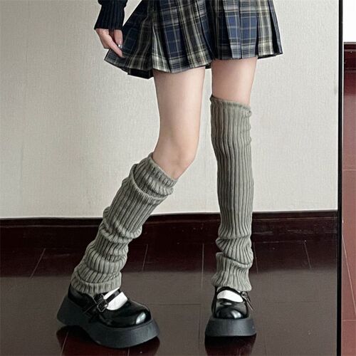 Extra long over-the-knee stockings for hot girls JK knitted socks sets pile socks for women in autumn and winter thickened warm thigh sets