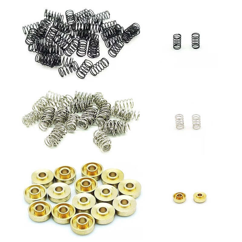 Self-made Tamiya 4WD modified accessories spring pressure bearing gasket Self-made Tamiya 4WD modified accessories spring pressure bearing gasket