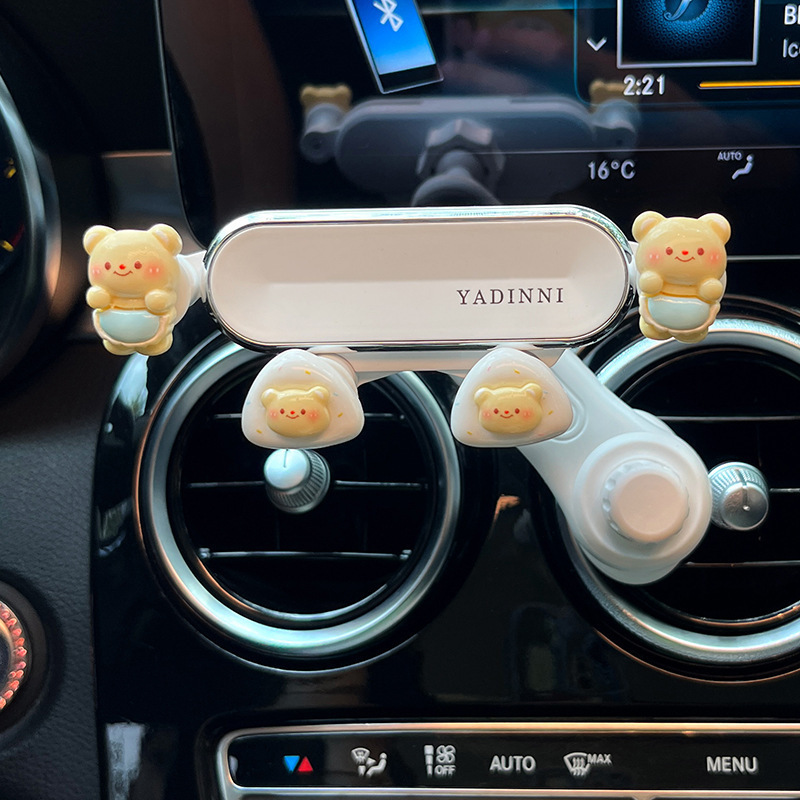 Car Mobile Phone Holder Air Outlet Special for Women 2025 New Cute Creative Interior Car Navigation Support Bracket Car Mobile Phone Holder Air Outlet Special for Women 2025 New Cute Creative Interior Car Navigation Support Bracket
