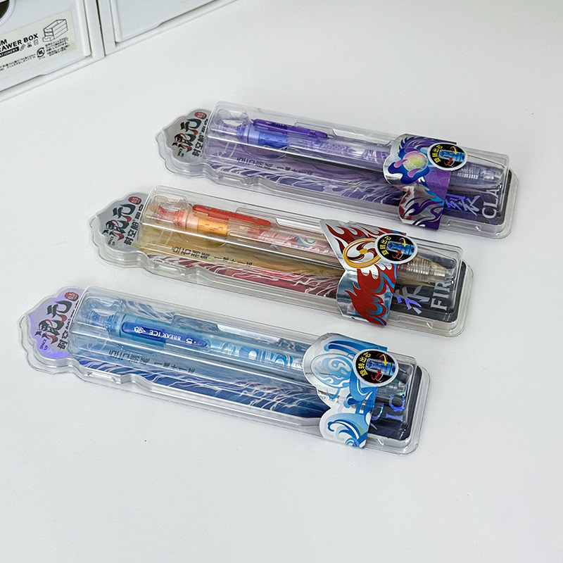 点石0194A1混元时空舱低重心旋转出芯0.5双珠速干学生考试刷题笔|undefined