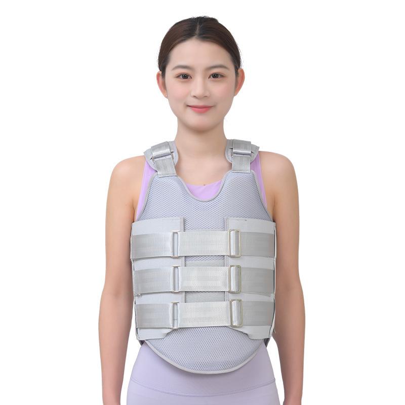 胸腰椎固定装具、腰椎骨折術後用サポーター、成人用胸椎矯正装具、通気性と圧迫性を備えた腰椎サポートベルト|undefined