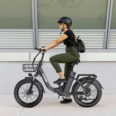 跨境专供E-BIKE电动自行车折叠电动车长续航代驾车锂电池助力车
