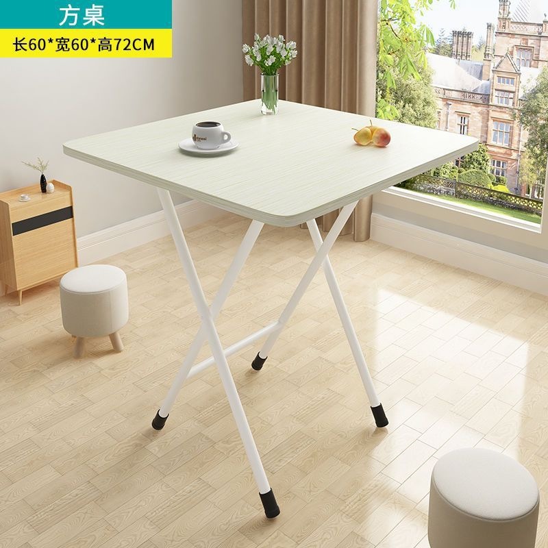 Fábrica de venta directa mesa plegable mesa de comedor plegable dormitorio mesa de estudio dormitorio mesa de comedor casera mesa al aire libre