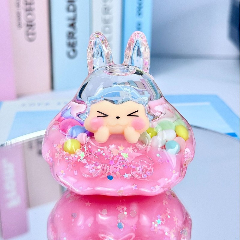 Douyin 人気の流砂ミルクビーンタタ装飾品漫画立体人形ブラインドバッグデスクトップ装飾ギフト|undefined