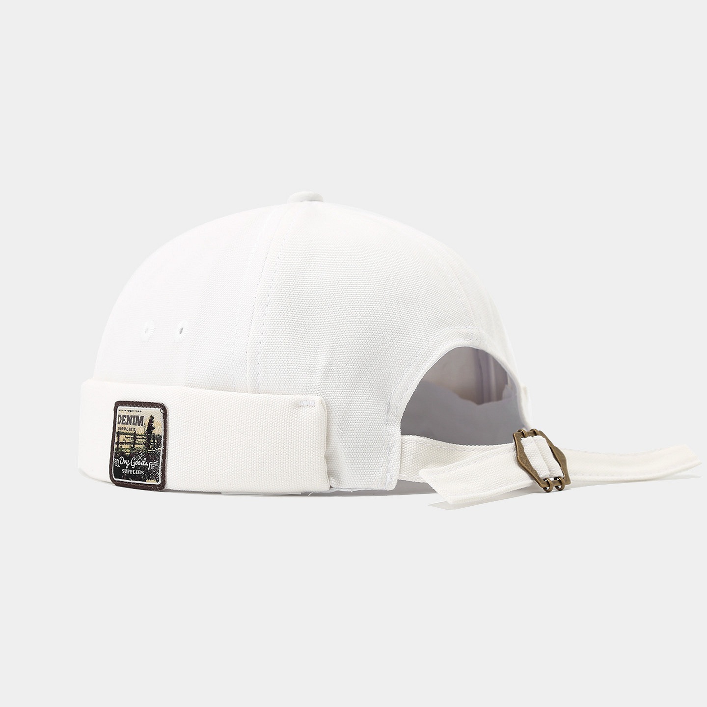 Sombrero de mujer de Moda de Primavera nuevo sombrero de melón retro sin ala estilo coreano versátil sombrero de piso de los hombres de la calle hip hop yuppie sombrero