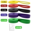4.5TPE resistance band (yellow, red, black, purple and green) five-piece set + OPP