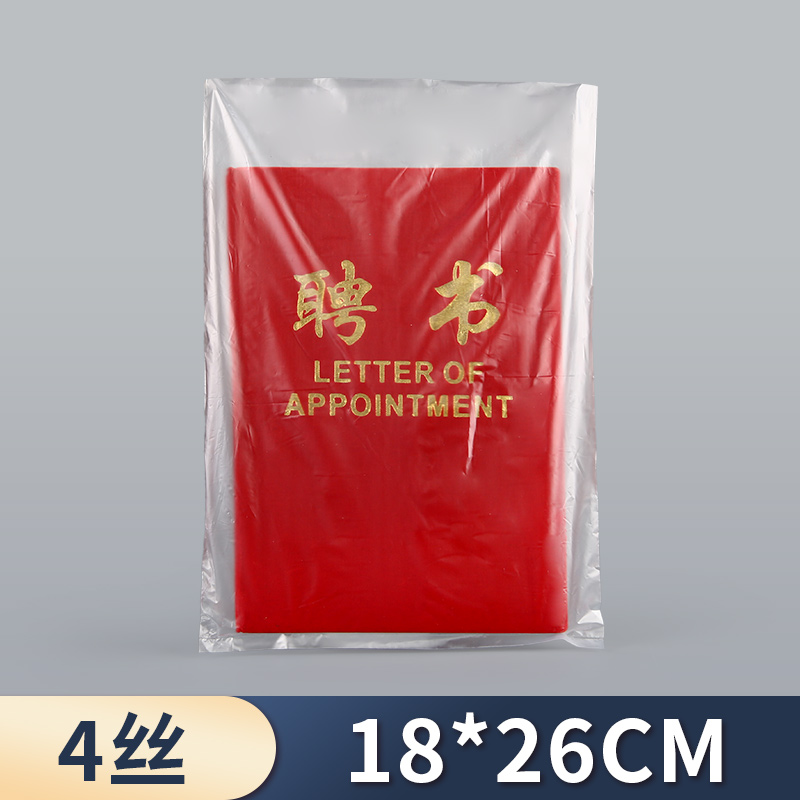 Bolsa de PE esmerilado, bolsa de polvo delgada, 4 filamentos, bolsa de película, bolsa de alimentos, bolsa de plástico de baja presión