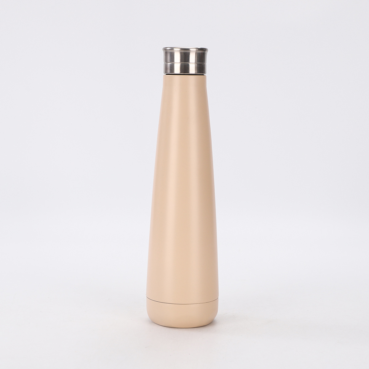 Transfronterizo nuevo 304 botella de cola cónica de acero inoxidable moderna simple taza de aislamiento de mano taza de agua portátil para estudiantes