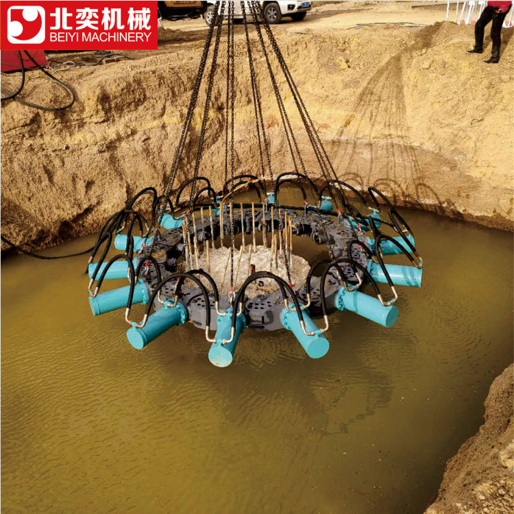 1000-1500直径桩头无锡截桩机 破桩机 高铁桩头破除 