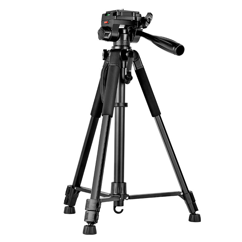 D500 アルミ合金カメラスタンド屋外三脚 1.5m 携帯電話ライブブロードキャストスタンド一眼レフカメラ三脚|undefined