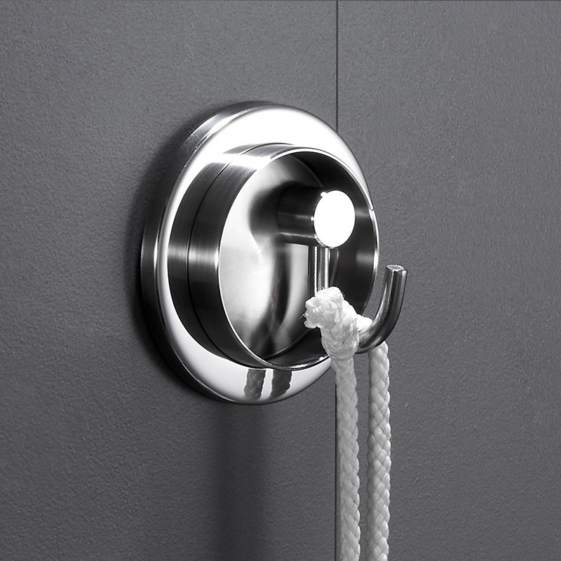 不鏽鋼單個衣鈎衣帽鈎壁掛衣服單鈎掛鈎衛生間浴室門後鈎掛衣鈎