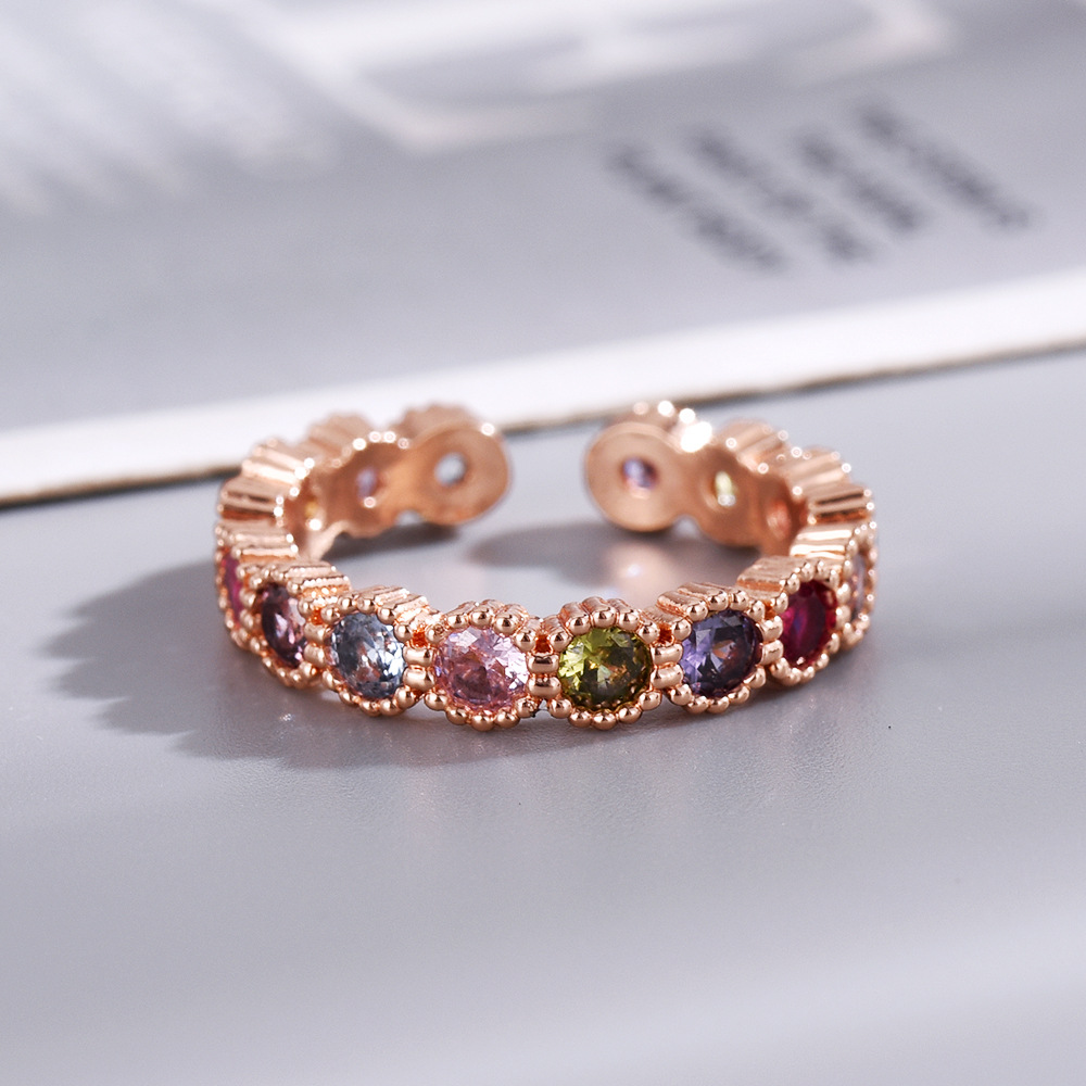 Stone inlay with zircon