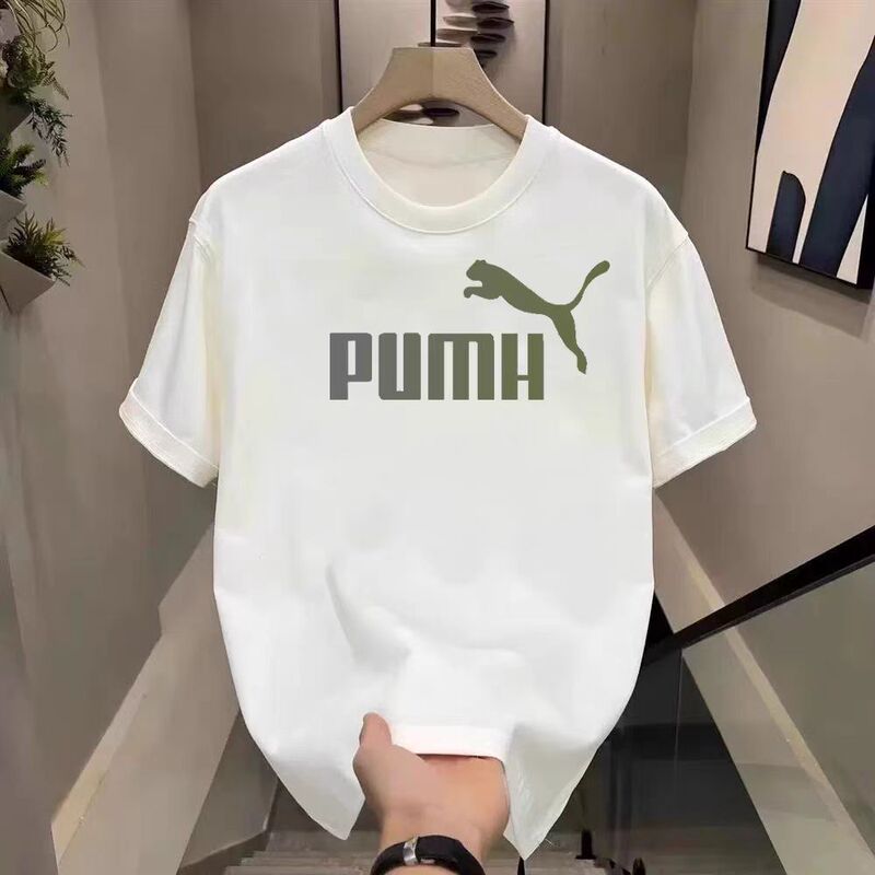 NASA Joint Summer Fashion Brand High Street Letter Printed Short-sleeved T-shirt Men's oversize Half-sleeved Top NASA Joint Summer Fashion Brand High Street Letter Printed Short-sleeved T-shirt Men's oversize Half-sleeved Top