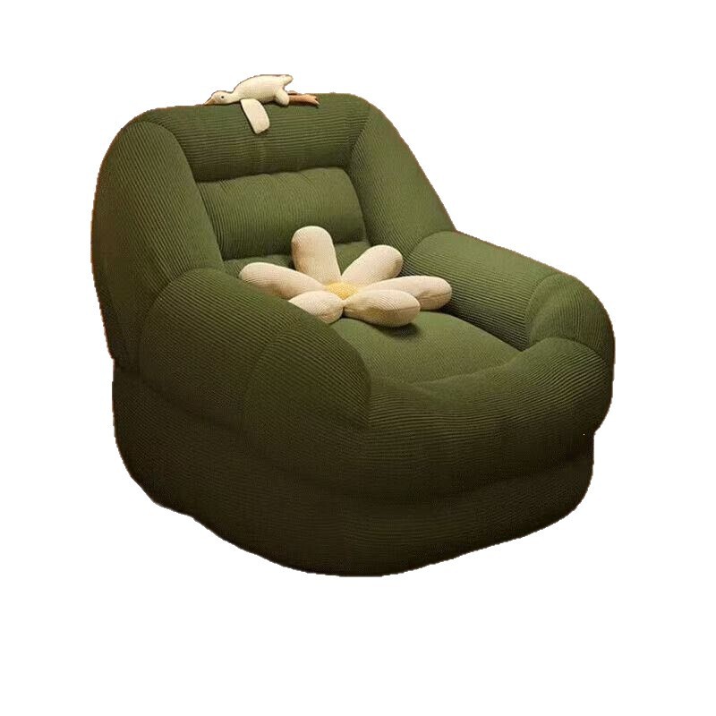 Modern minimalist stylish sofa chair, lazy lounge chair, tatami small apartment sofa, casual trendy single chair, side chair