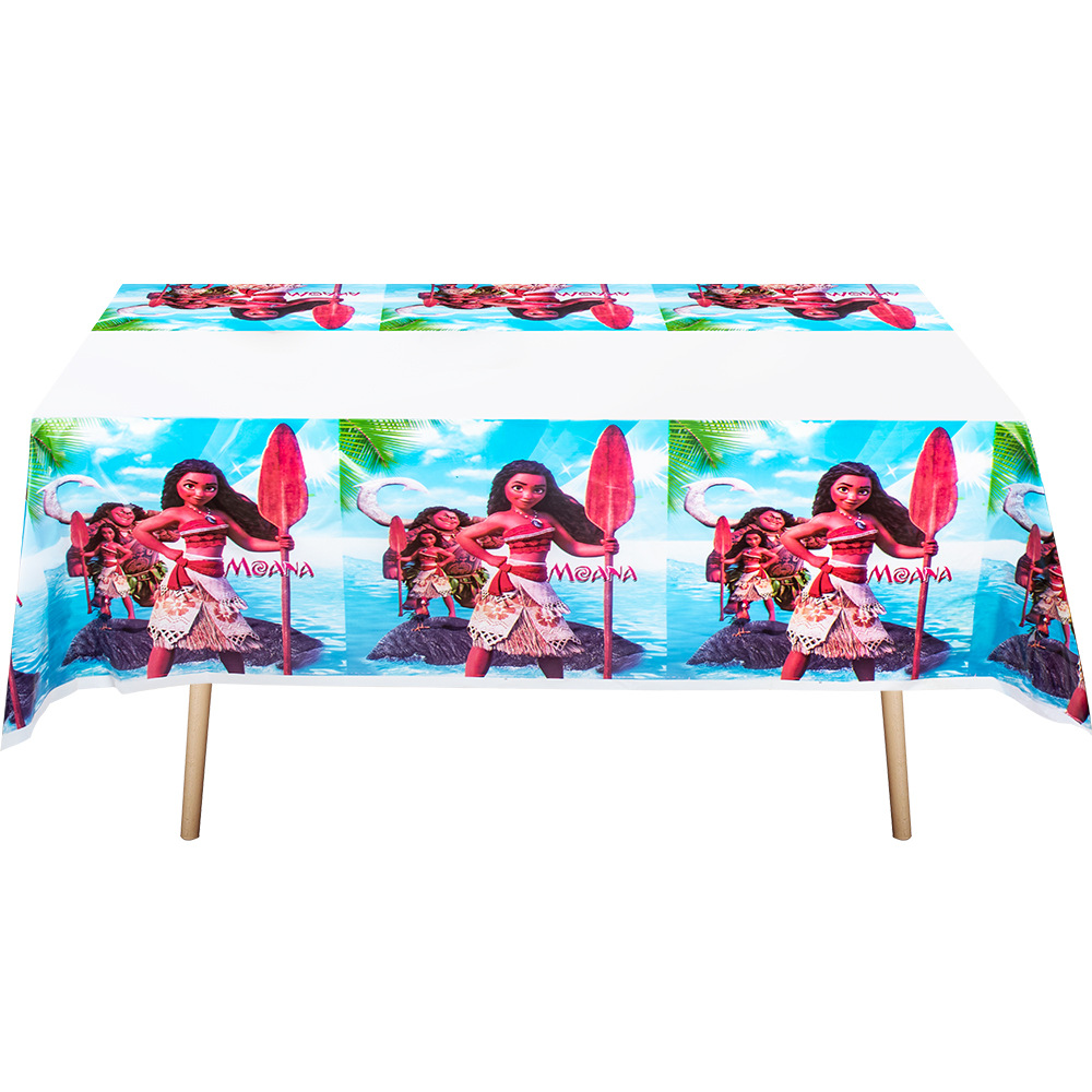 En stock océano romance tema cumpleaños vajilla suministros partido mantel Placa de papel tire de la bandera taza de papel de tejido Paquete de decoración