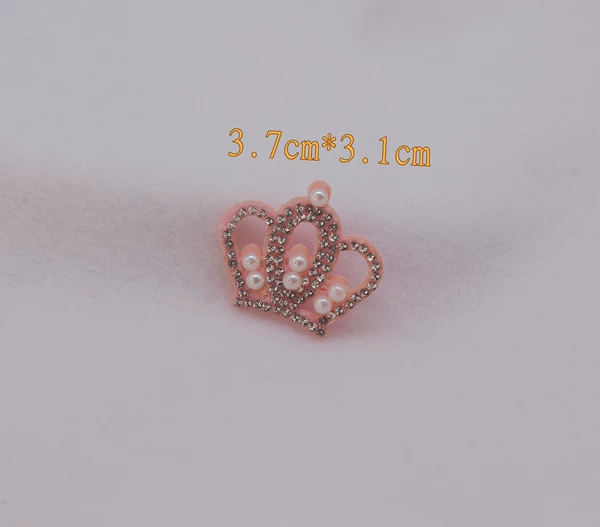 Pink pearl crown
