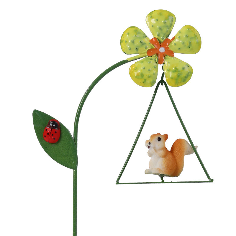 メーカークロスボーダー金属樹脂置物生け花多肉植木鉢微景観家庭装飾かわいい動物スイング|undefined