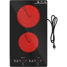 Դͷ����2100W Electric Cooktop 2 Burners 110V, 12" Electric