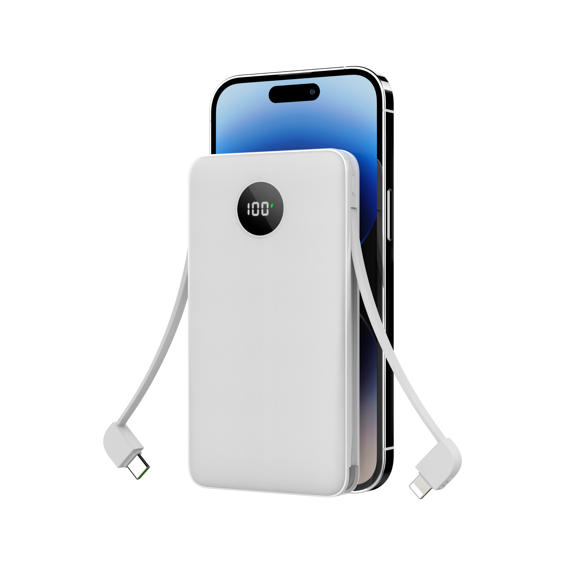 Power Bank 10000mah With Digital Display And Dual Fast Charging_voghion.com