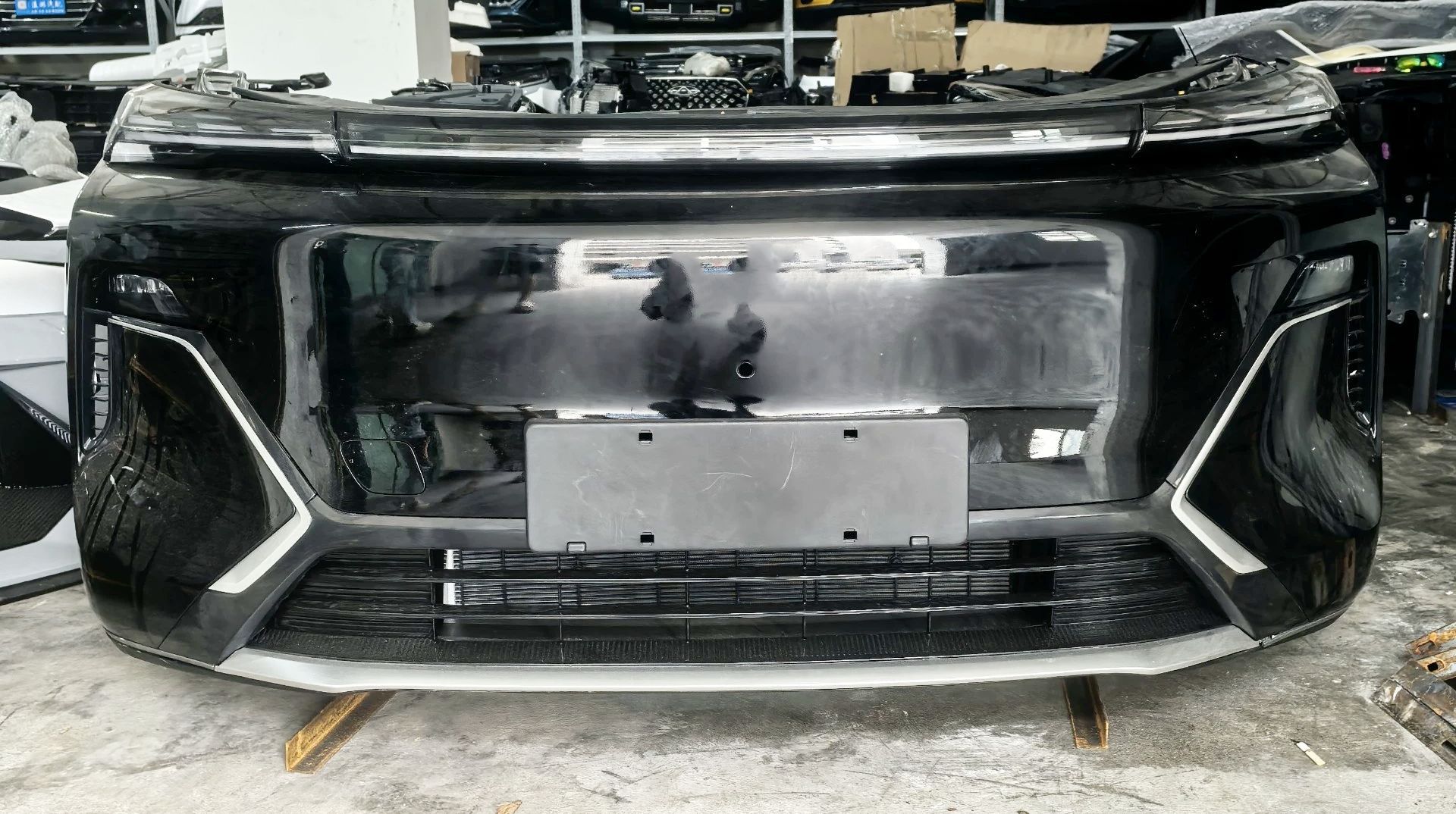 Suitable for Geely Galaxy Starship 7 front lip, front bumper, front bar, front nose, front surround