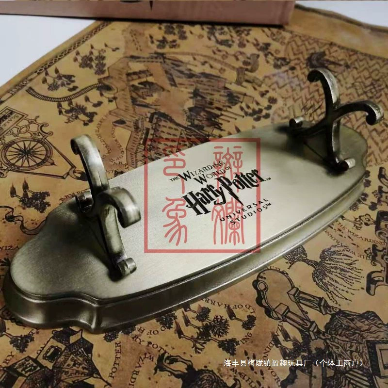 Периферийная металлическая подставка для палочки Гарри Поттера, подставка для дисплея, Дамблдор, детский рождественский подарок, стандартный предмет