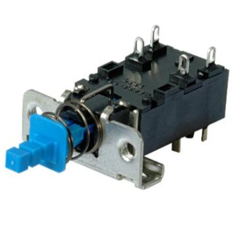 自锁按推开关 自锁推动开关侧按 直键推动开关 推动按键开关六脚