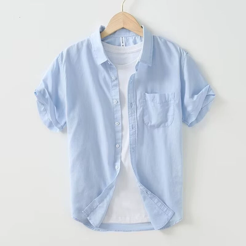 Summer thin shirt, jacket, Korean style, oversize, high-quality style