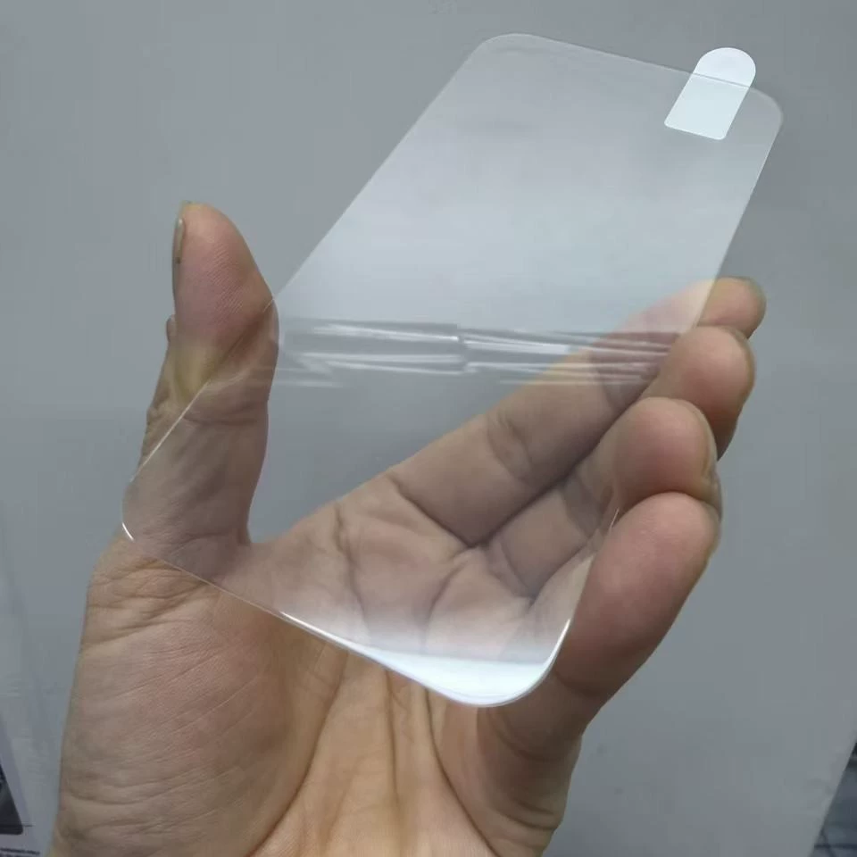 Серия Apple сверхбольшой дуги полностью прозрачная высокопрочная алюминиевая закаленная пленка