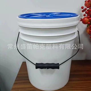 工厂直推美式塑料桶洗车可配隔砂网盖子三款可选 14L-20L