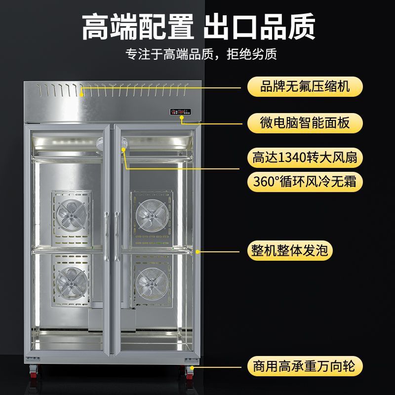 创雪风干柜晾鸭柜商用烤鸭烧鸭烧鹅立式烘干风干机除湿智能晾胚柜