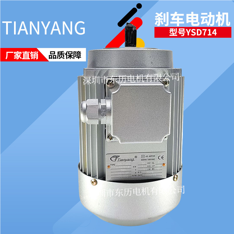 佛山天洋电机3~AS.MOTOR TIANYANG天洋电机YSD714/6 0.25/0.18KW
