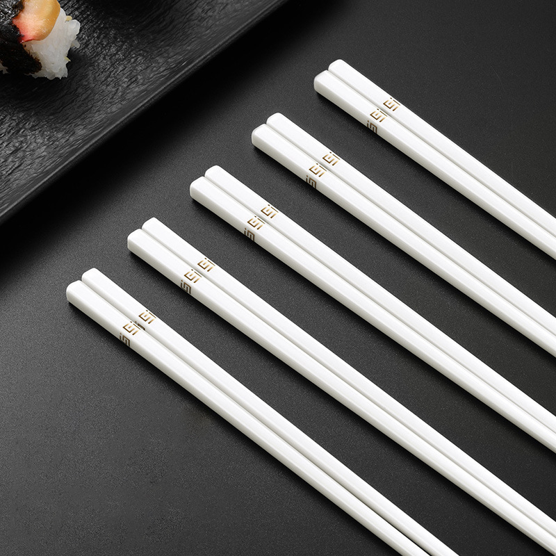 景徳鎮高級セラミック箸家庭用防カビお手入れ簡単箸10膳高温耐性高価値公共箸|undefined