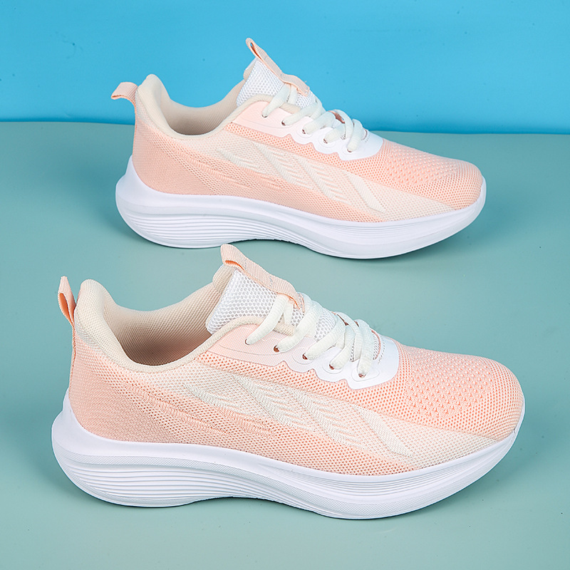 Calzado para correr para niñas Calzado deportivo de entrenamiento militar para estudiantes de secundaria para mujeres Calzado para correr de suela blanda con amortiguación ligera para estudiantes de secundaria para mujeres