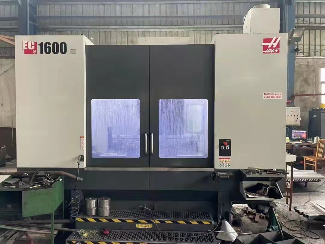 出售二手哈斯EC-1600卧式加工中心主电机功率22.4主轴BT50