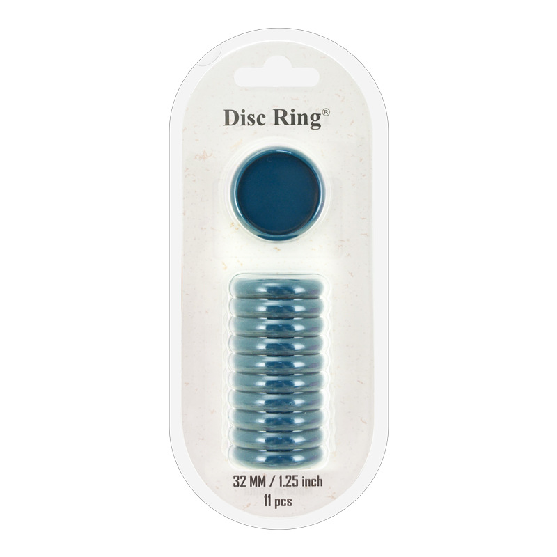 Anillos de disco y hebillas tipo seta para encuadernación, accesorios para cuadernos y álbumes DIY