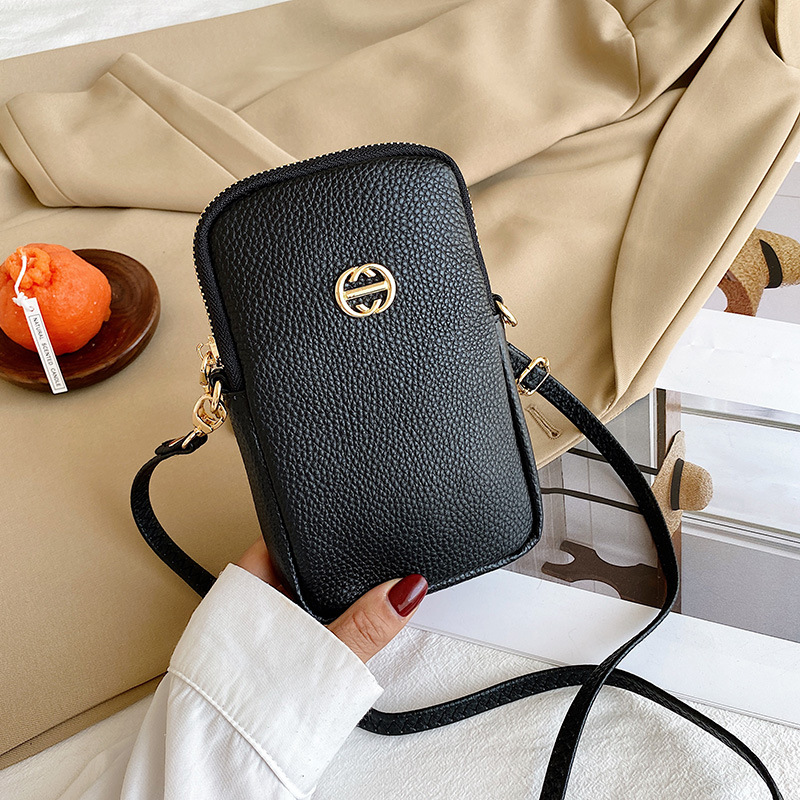 (Cross-border trading), (Wholesale), leather small bag, phone bag, wallet, genuine leather, cowhide