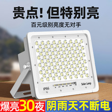 新款太阳能庭院户外路灯室内外家用亮农村照明LED大功率感应灯